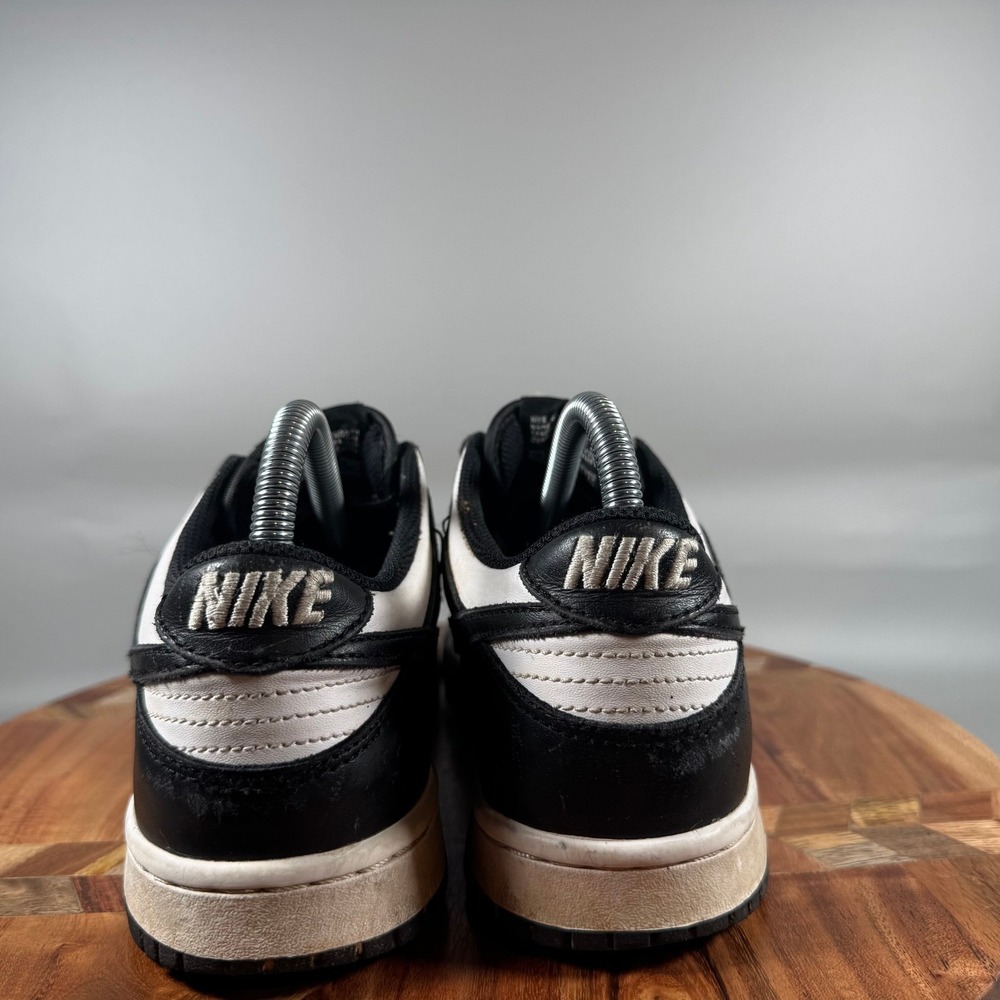Nike Dunk Low Panda Black White Sneakers CW1590-100 Womens 7.5 Kids 6Y - Picture 4 of 8
